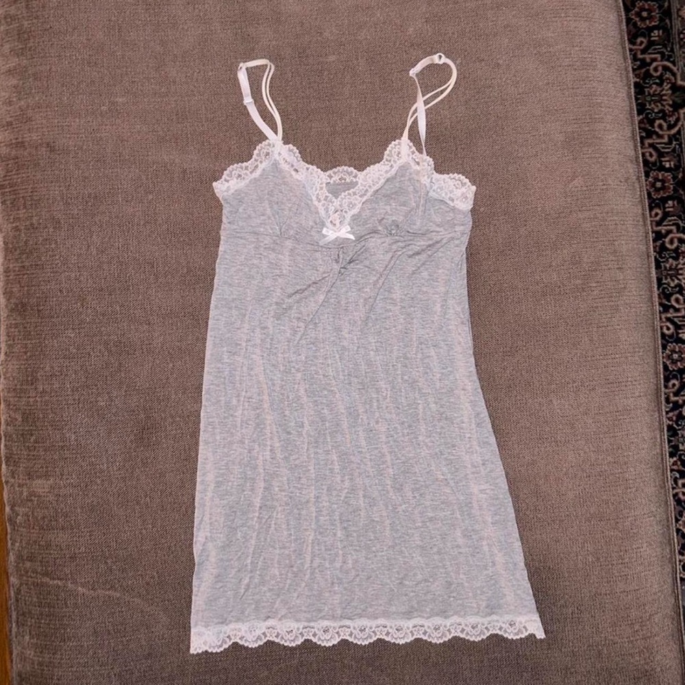 Super cute y2k lace slip dress!
